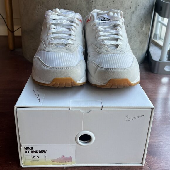 Nike Air Max 1 - Size 10.5 - White Gum Pink - Picture 4 of 9
